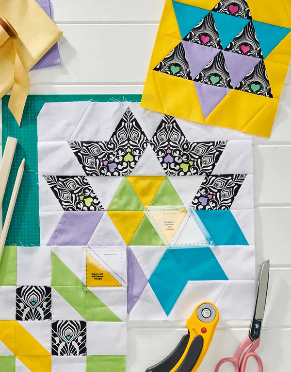 Love Patchwork & Quilting jelly roll templates