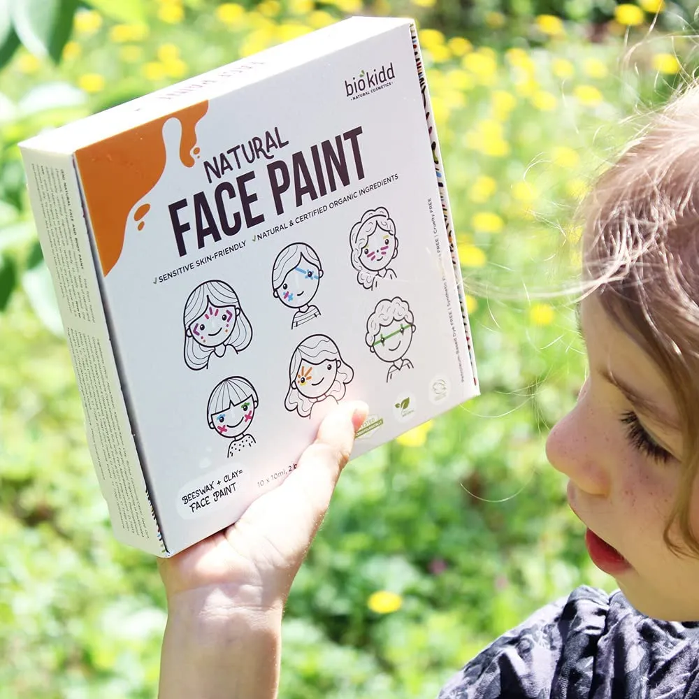 Natural face paint kit