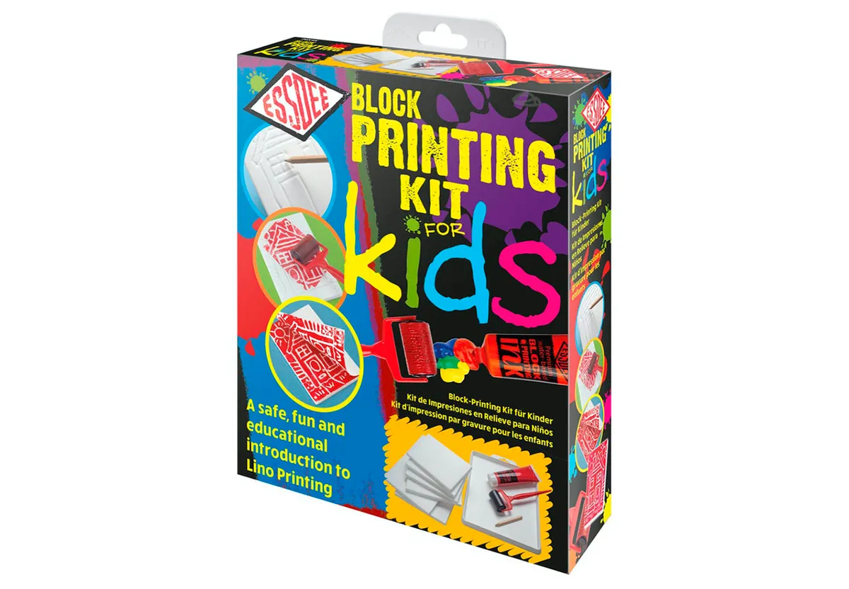 Art sets for kids – block printing