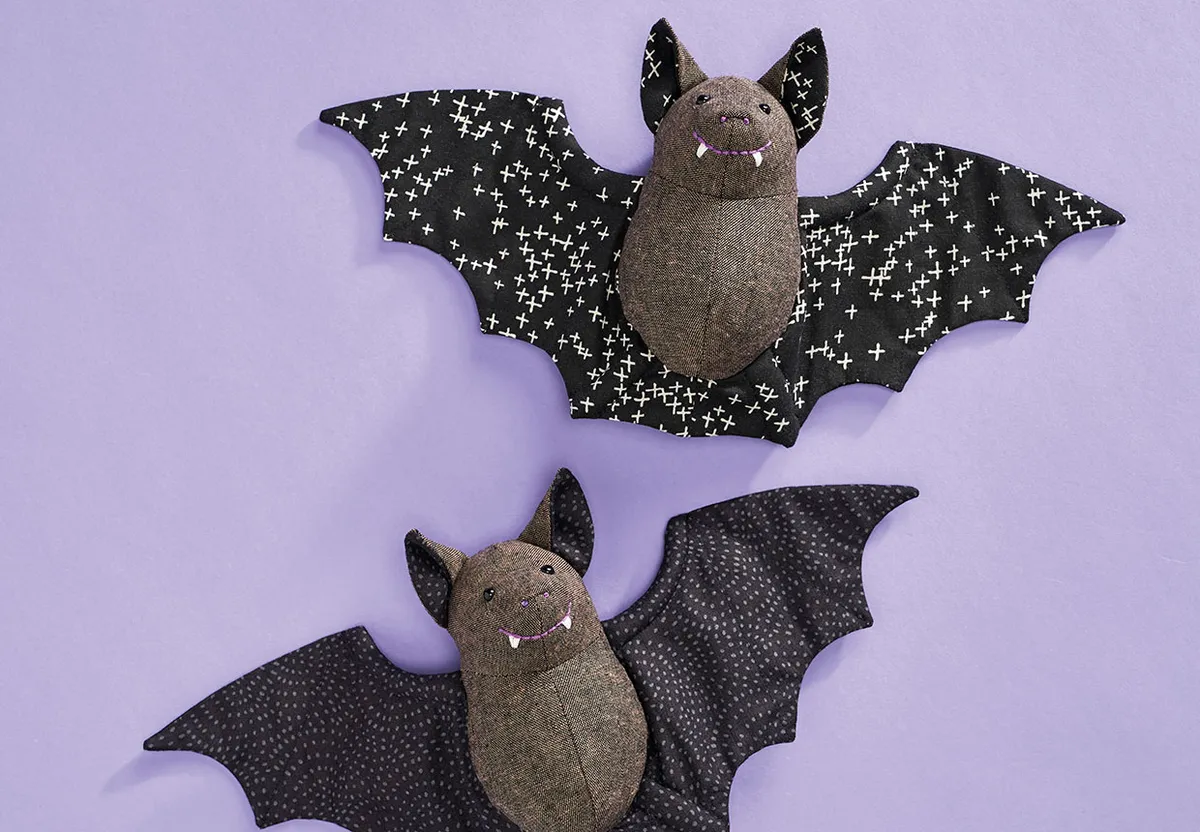 Bat plush pattern