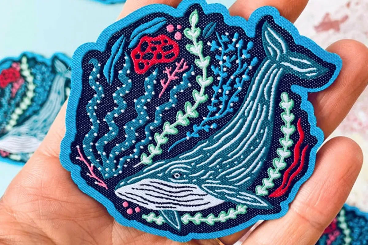 25 quirky and cute embroidered patches - Gathered