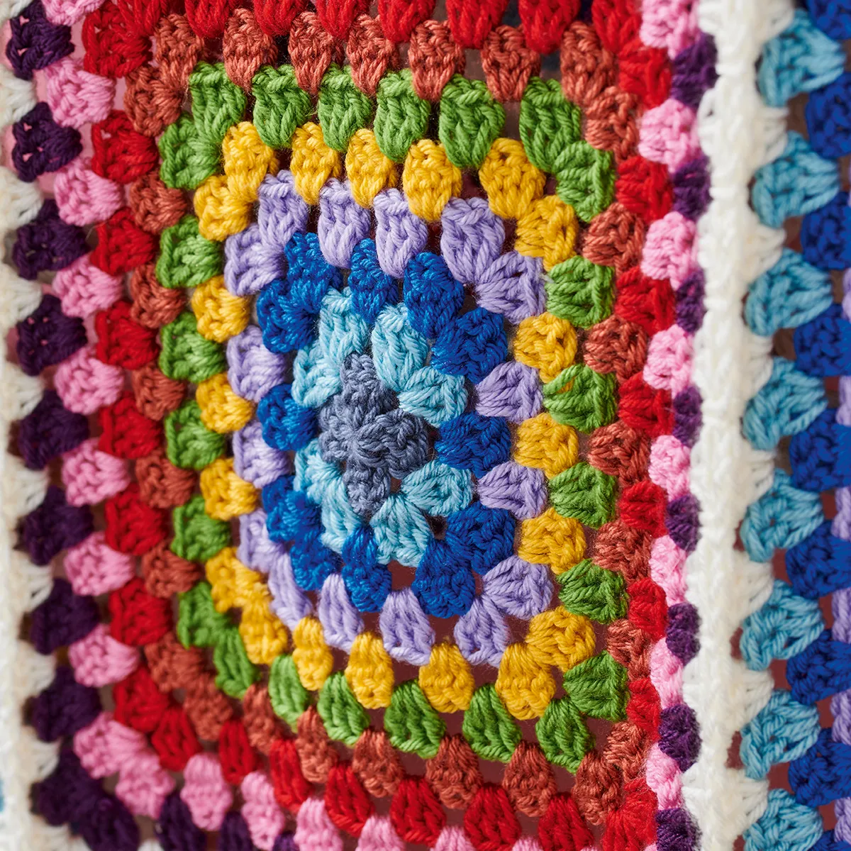 free granny square blanket crochet pattern detail 02