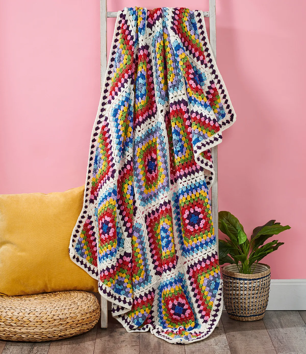 free granny square blanket crochet pattern full