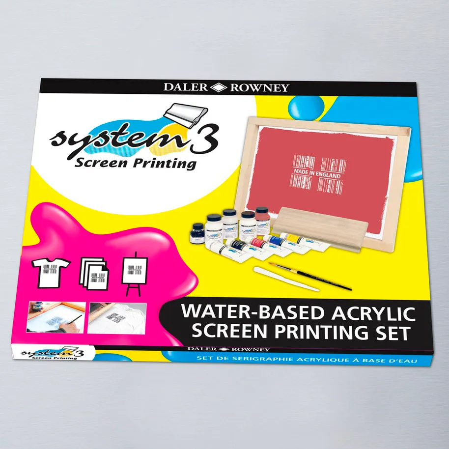 Gifts for artists – Daler Rowney screen printing set
