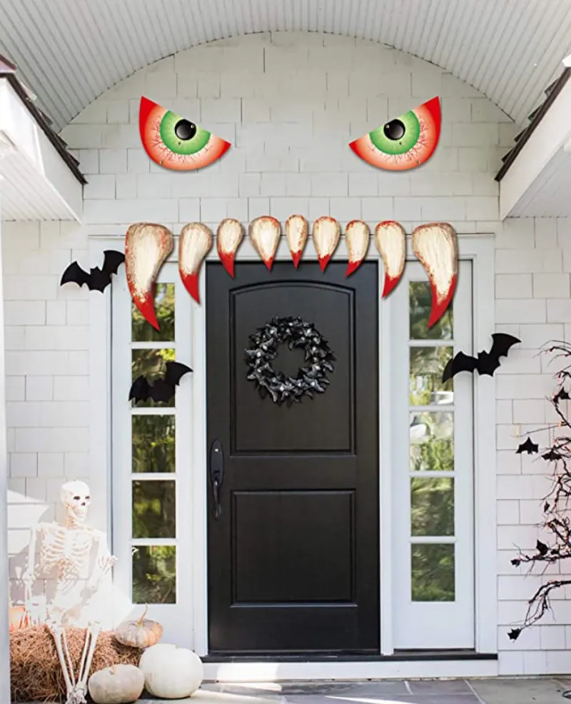 halloween front door decorations