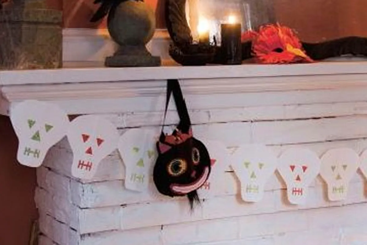 36 Pcs Hanging Ornaments Spooky Halloween Banner Decorate Paper Garlands