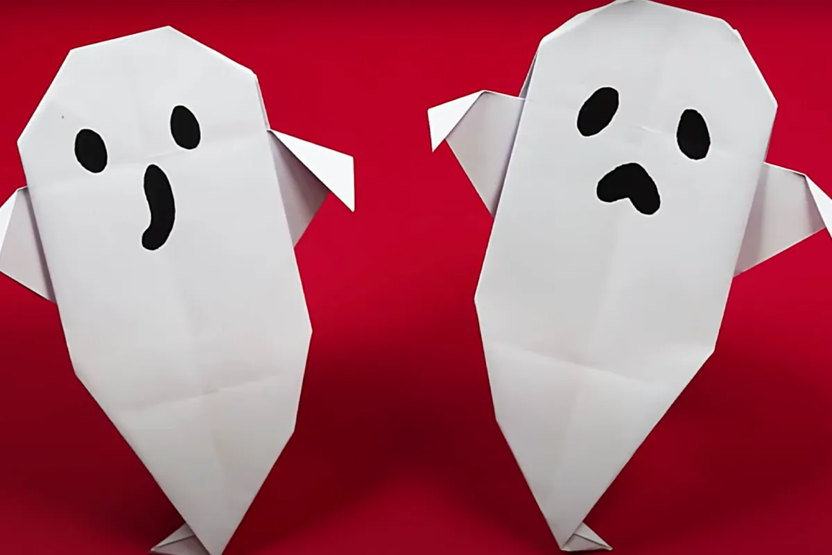 halloween paper crafts ghosts