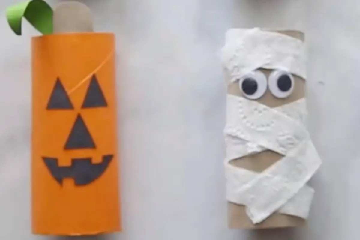 halloween paper crafts toilet roll