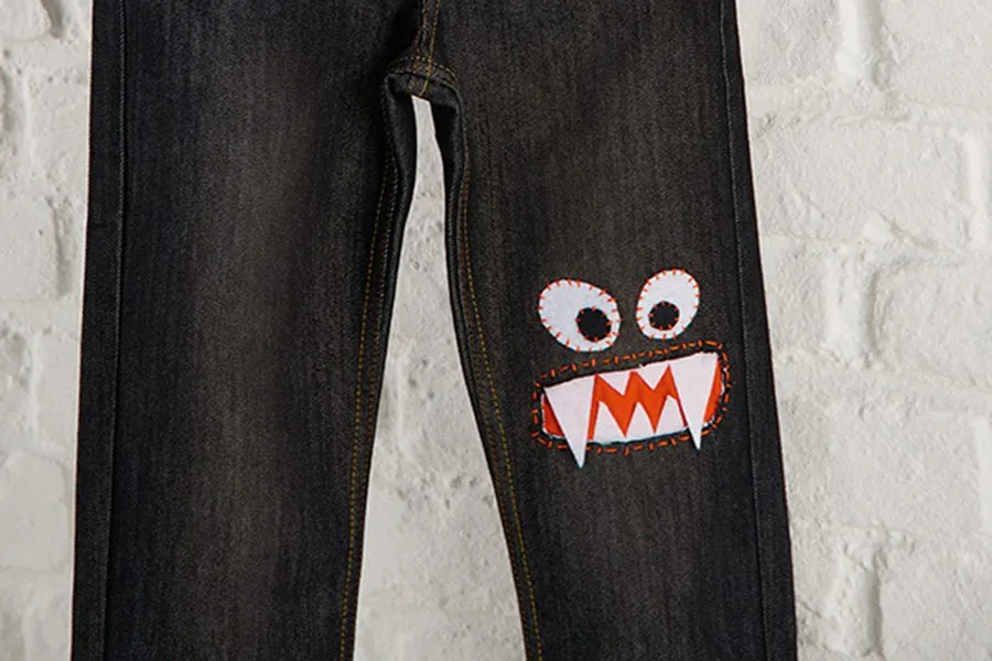 Make a Cute Monster Patch for Kids' Jeans