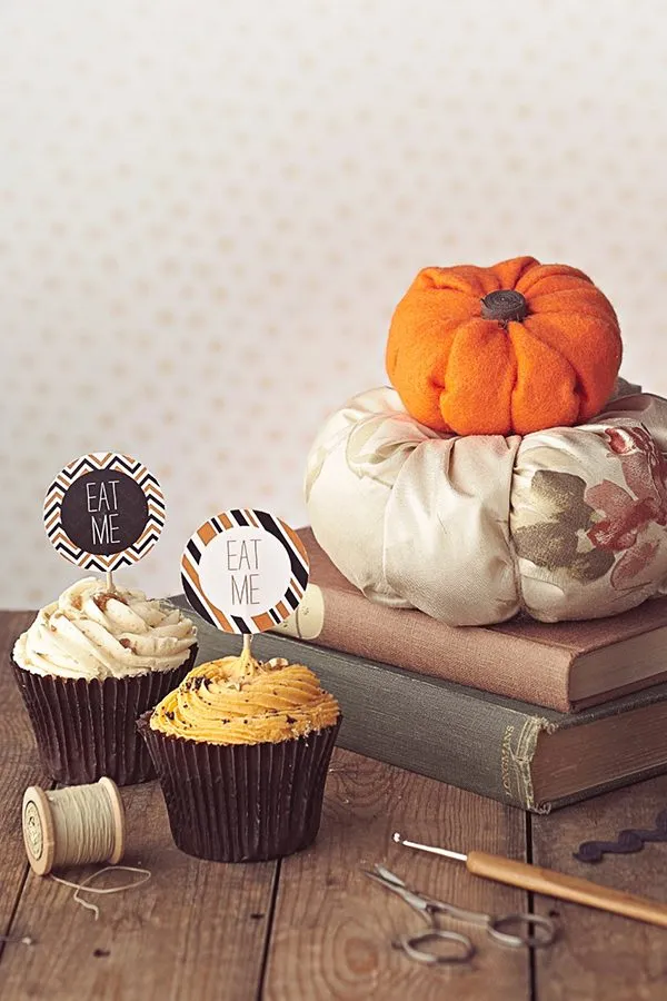 Halloween sewing patterns – fabric pumpkins