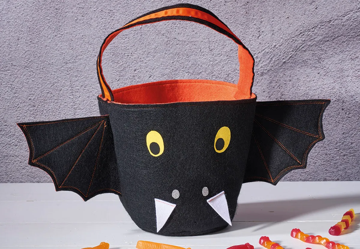Halloween sewing patterns – trick or treat bucket