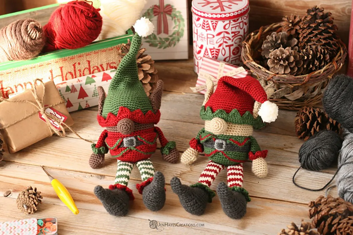 Christmas Elf Gnome crochet pattern