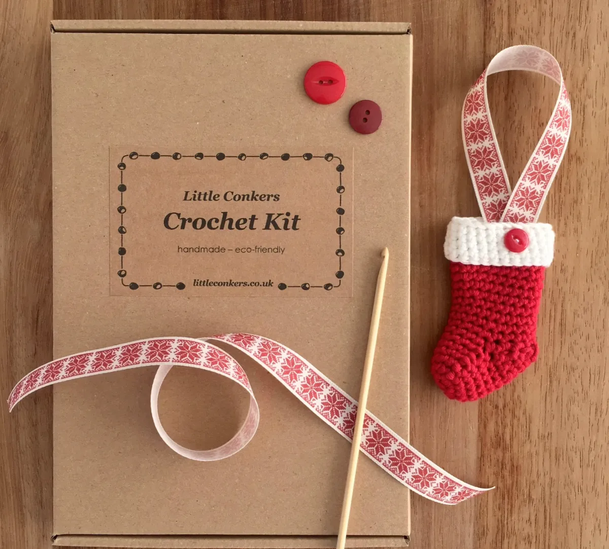 Christmas stocking crochet kit