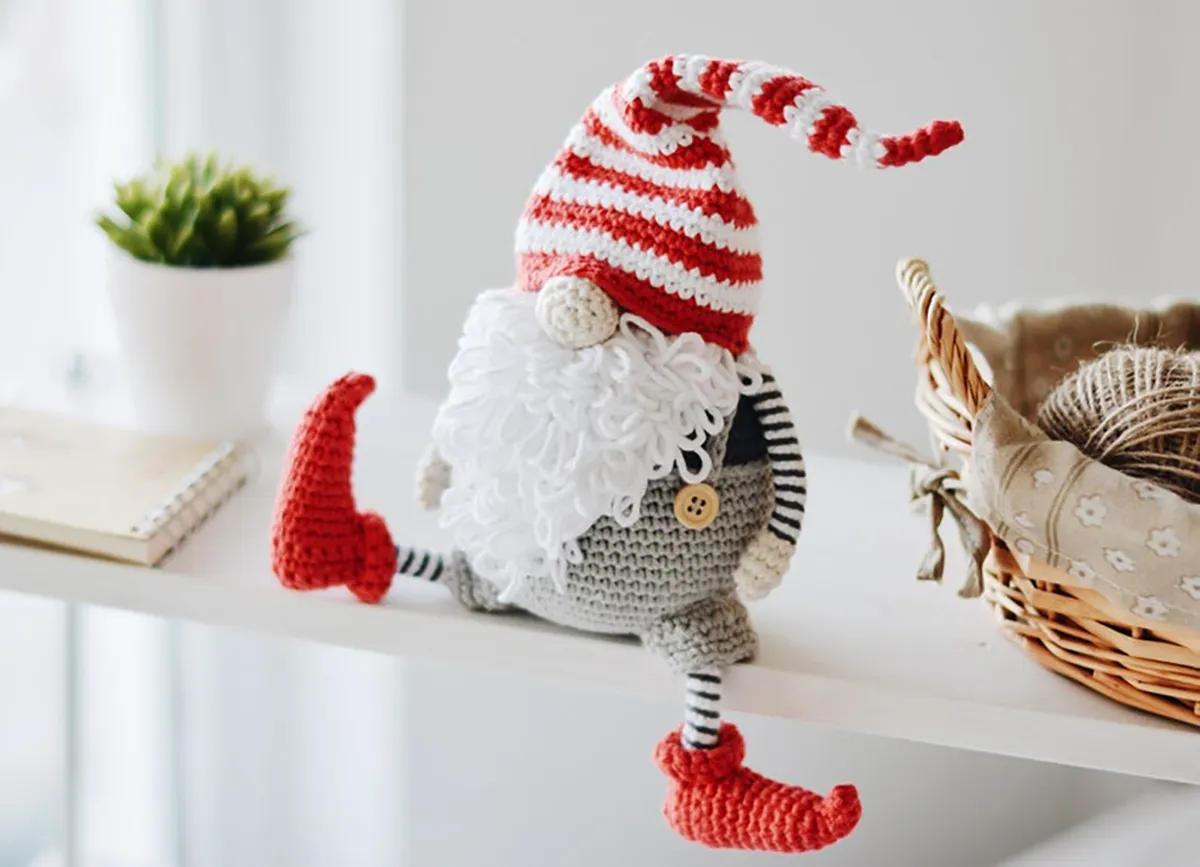 Firefly Christmas Gnome crochet pattern