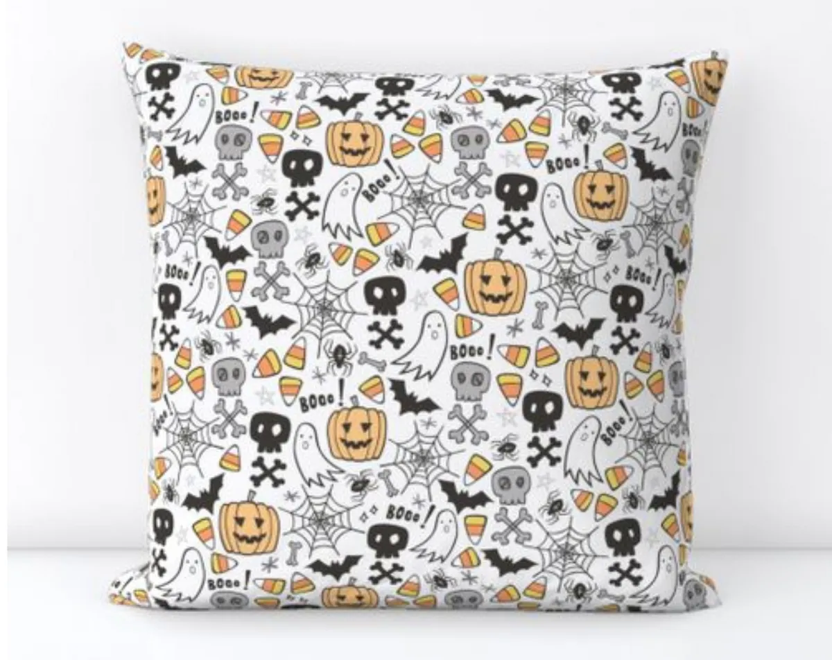 Halloween fabric by the metre spoonflower