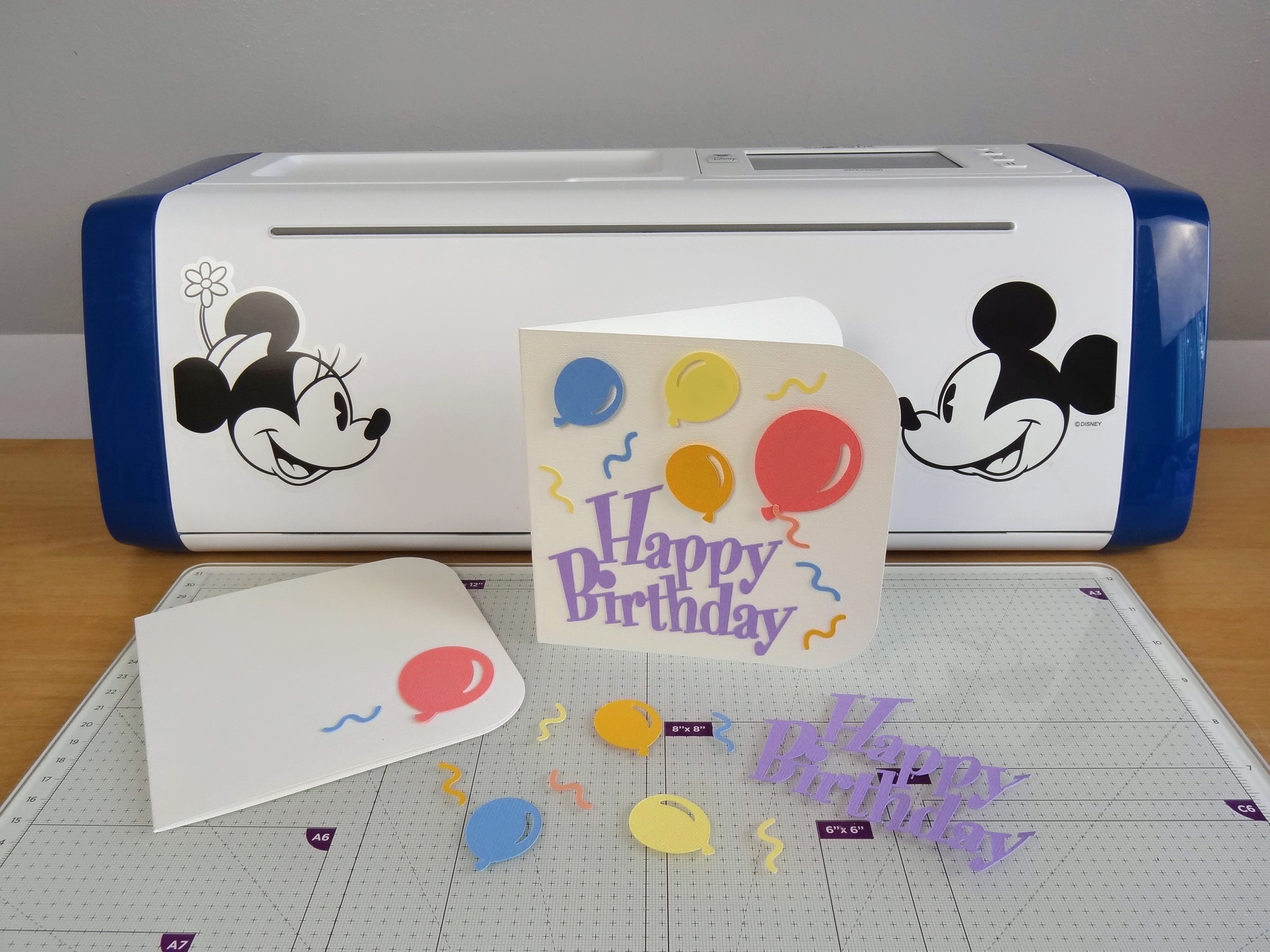 How to make a birthday card with the ScanNCut