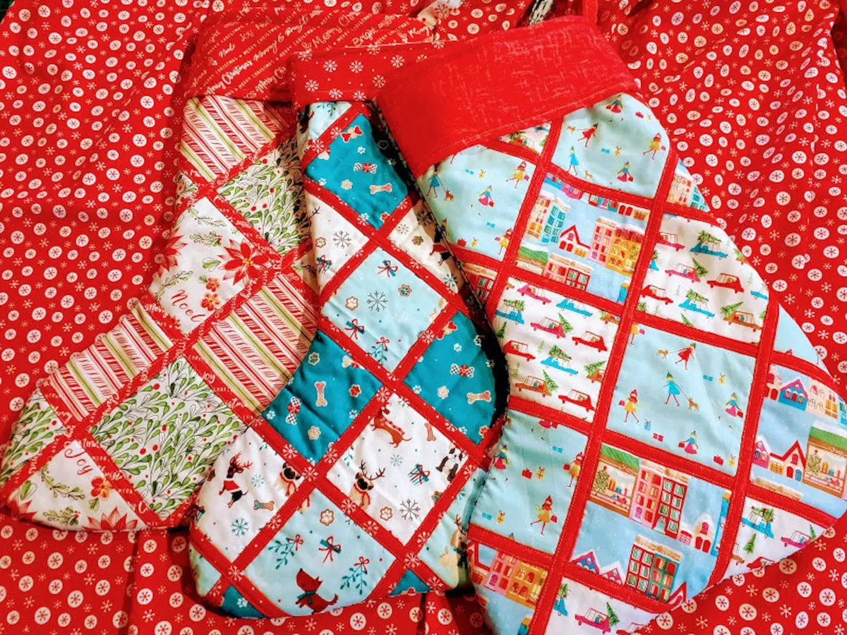 Sewing Christmas stocking kit