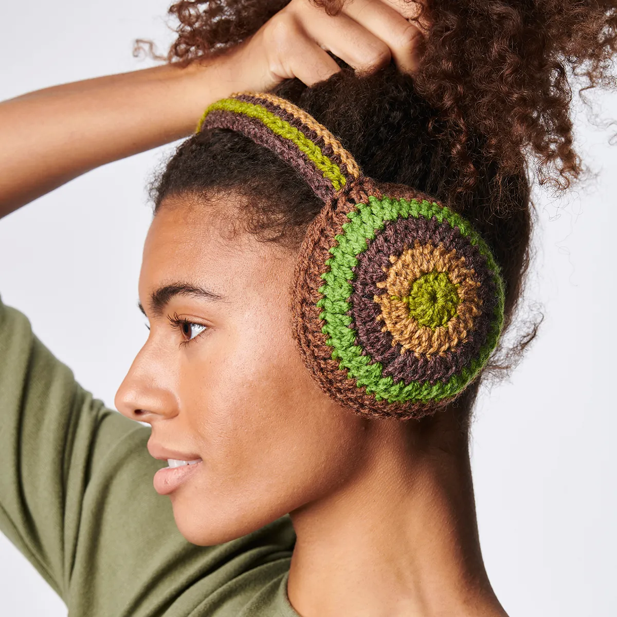 free crochet ear warmer pattern side