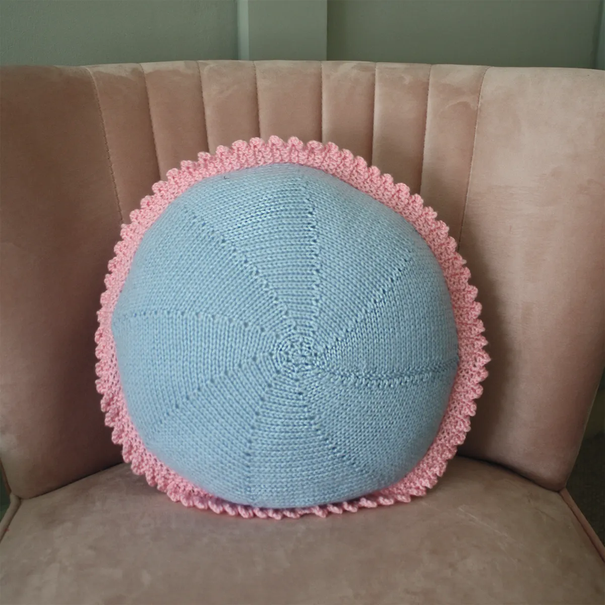 round cushion pattern bk