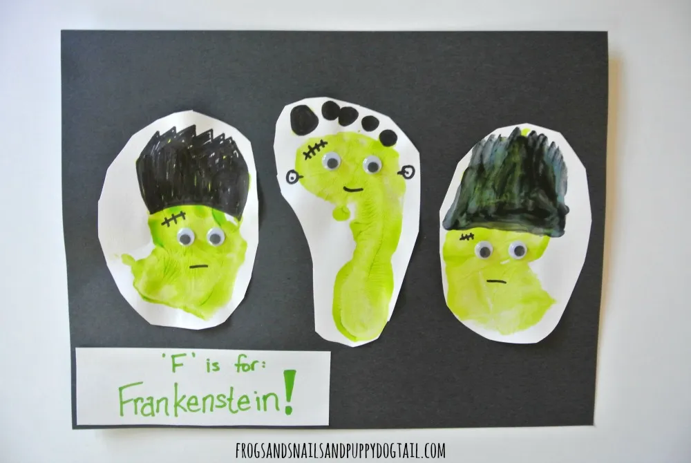 Halloween crafts for toddlers