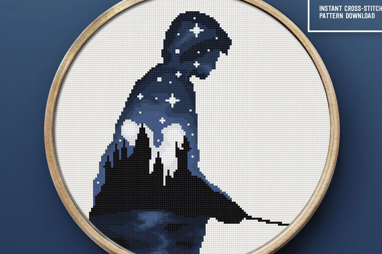 16 magical Harry Potter cross stitch patterns and kits - Gathered