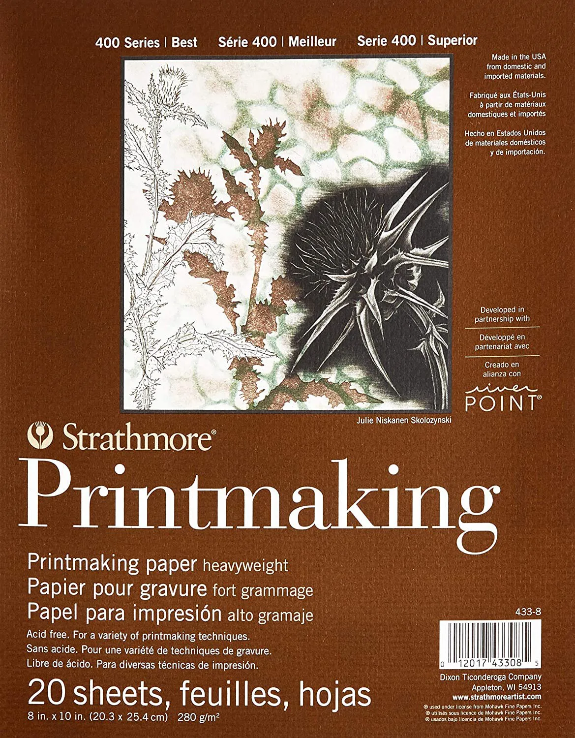 Lino printing kit – Strathmore paper pad