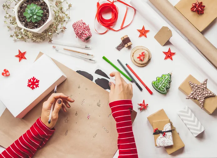 Get creative with these Christmas crafts for adults! - Gathered