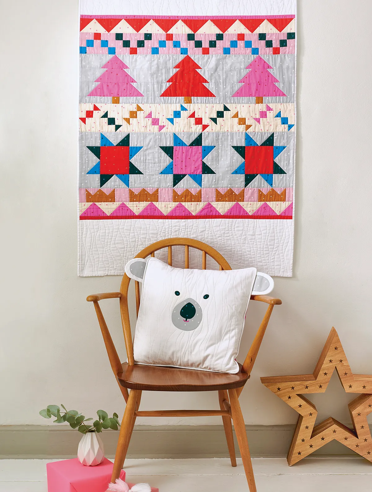 How to make a Christmas quilt