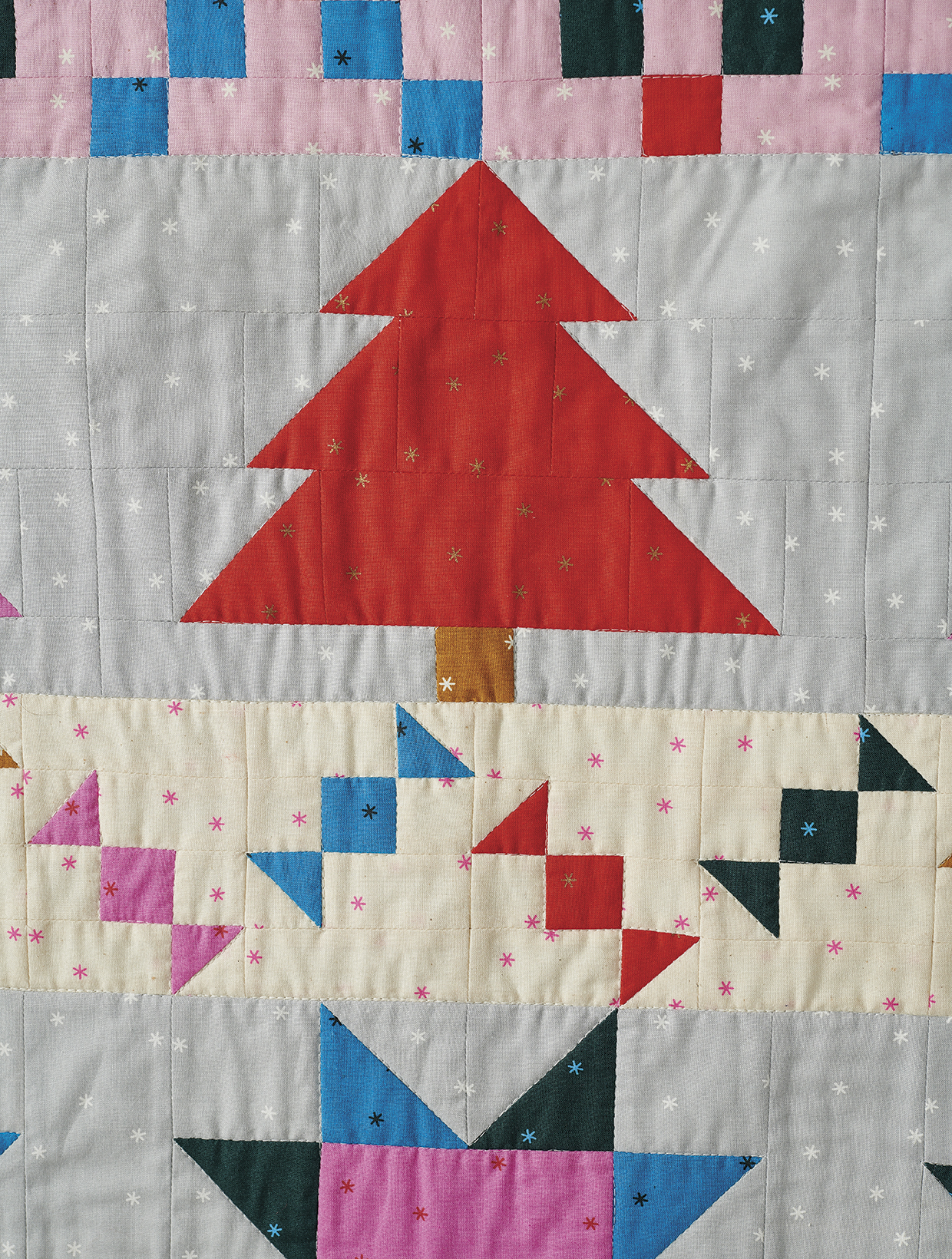 How to make a Christmas quilt
