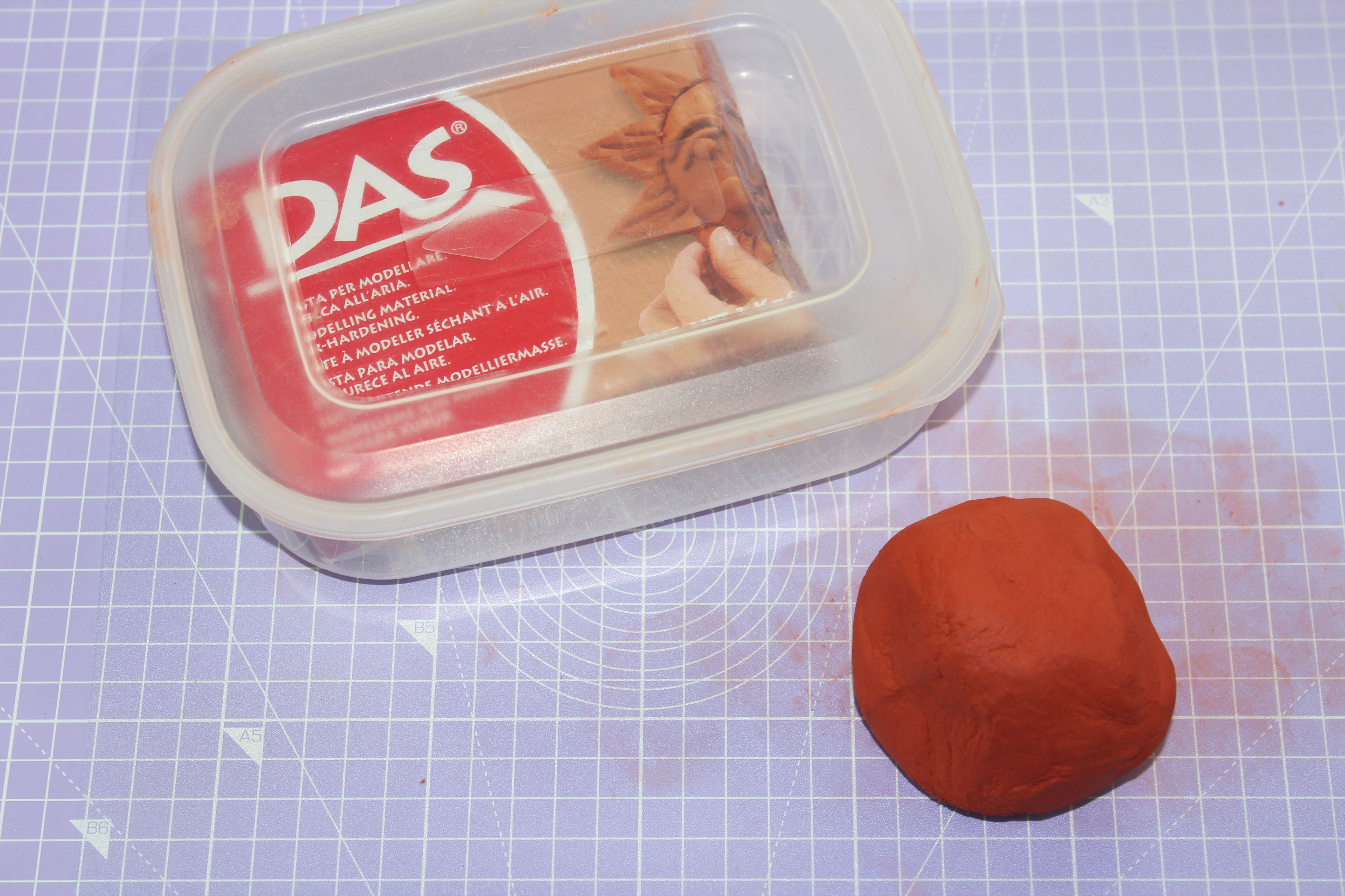 How to use air dry clay, air dry clay projects – step 1