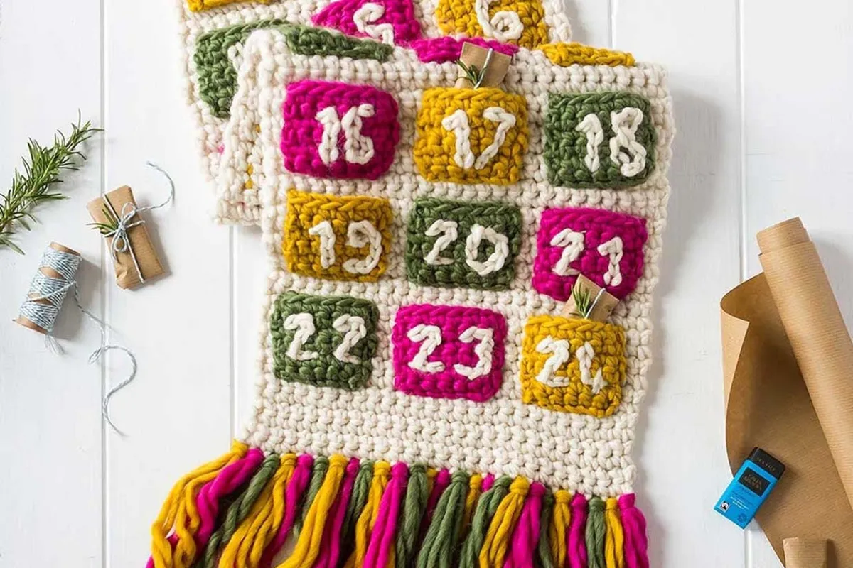 Yarn Advent Calendar Wool Couture