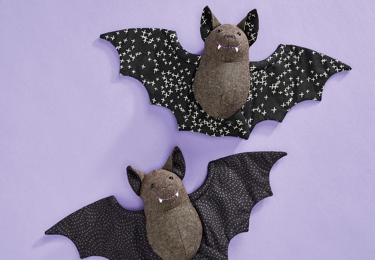 Animal patterns – bat plush pattern