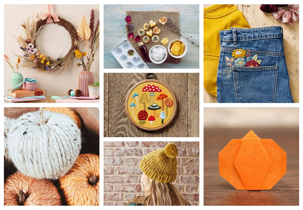 25 Fun Fall Crafts for Adults and Kids! {Cozy Craft Ideas}