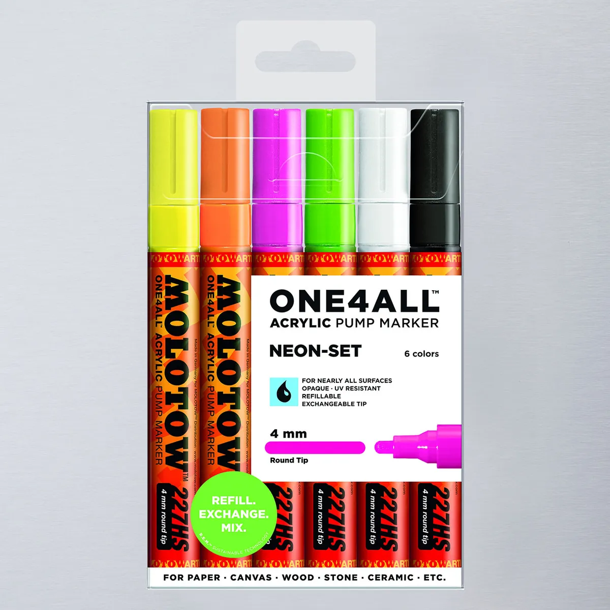 How to use paint markers – Molotow One4all neon markers
