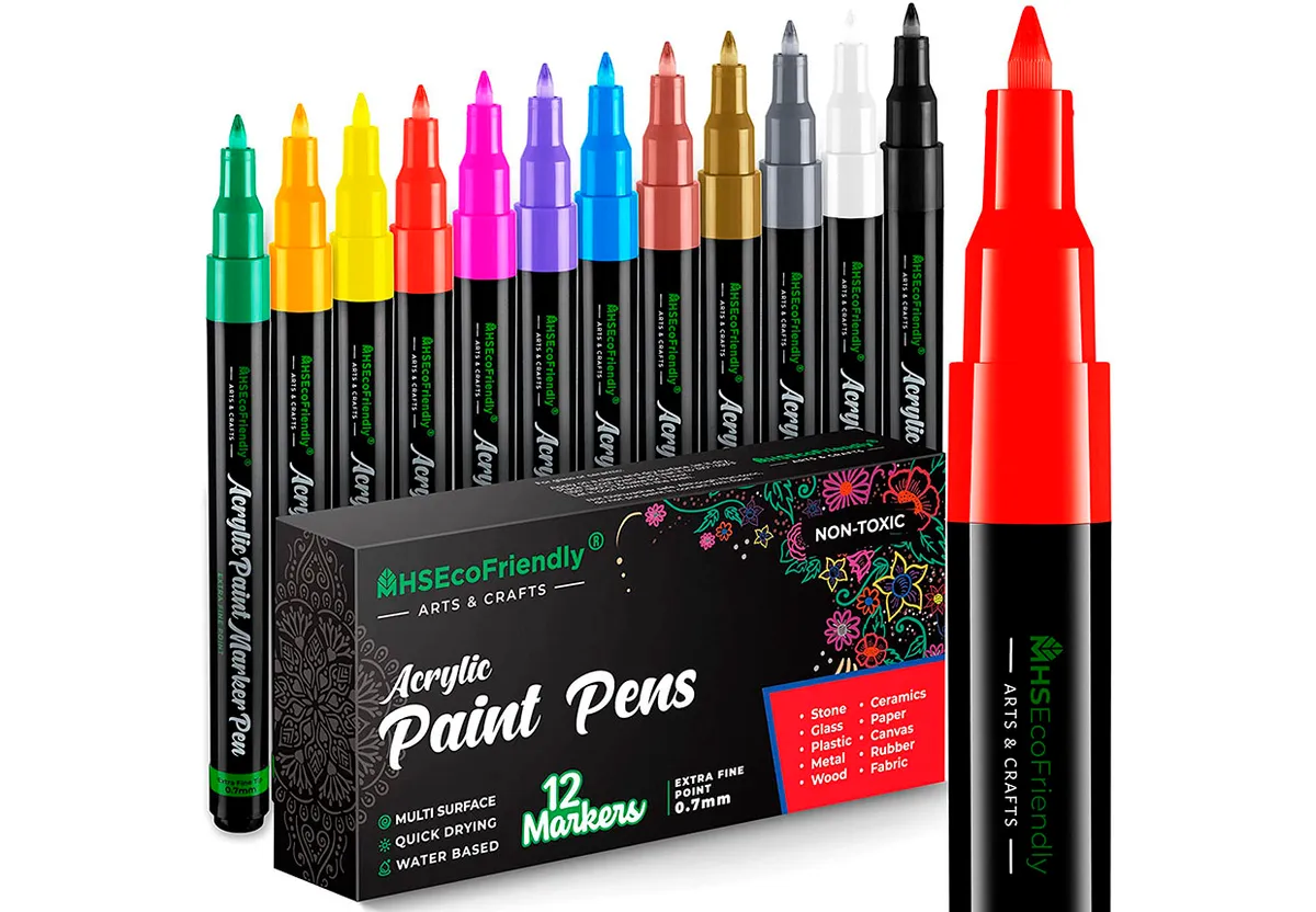 How to use paint pens – MHSEcoFriendly paint pens