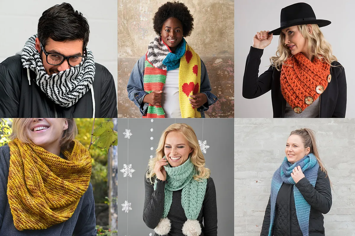 top crochet scarf patterns