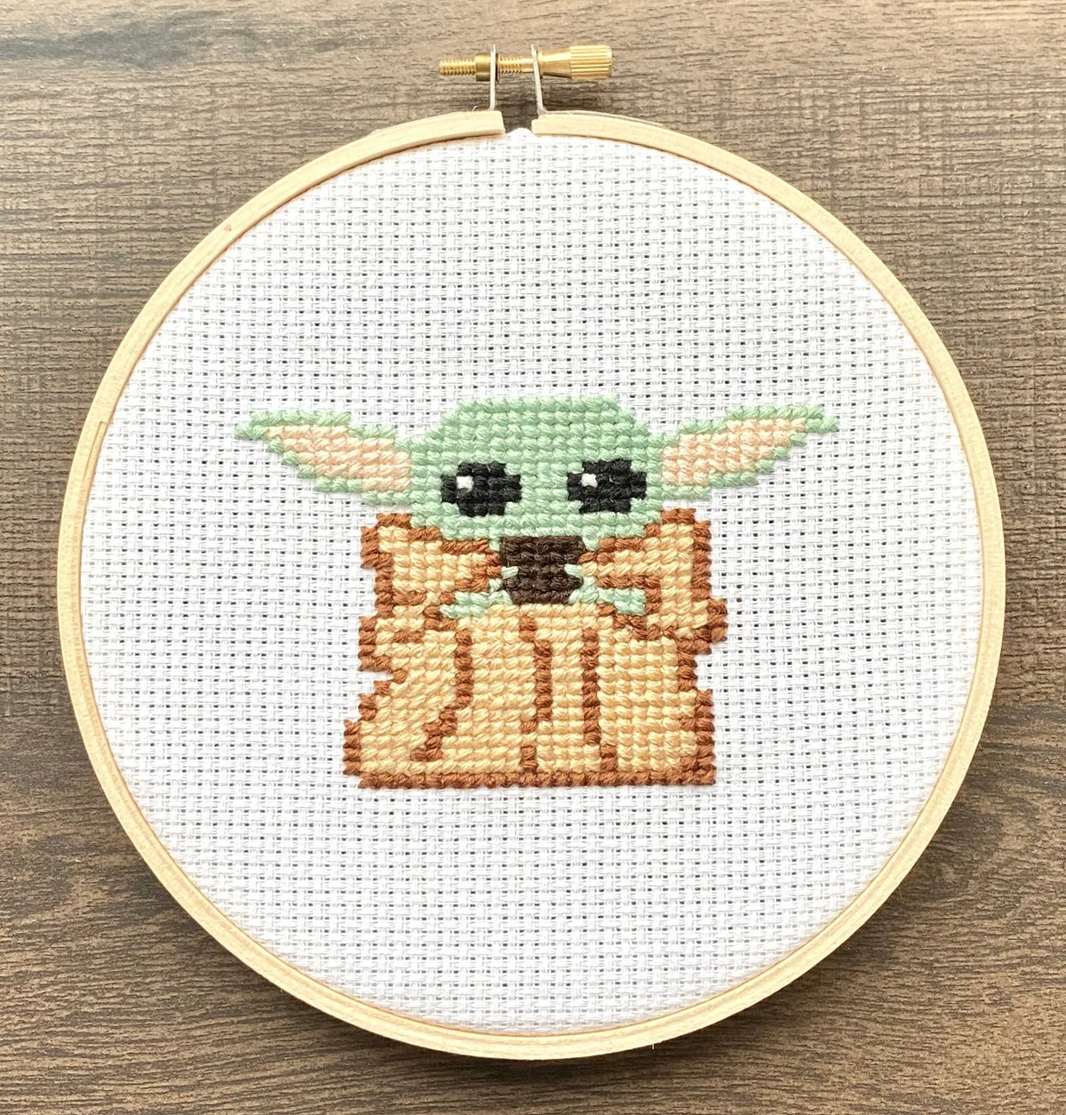 Baby Yoda Star Wars cross stitch kits