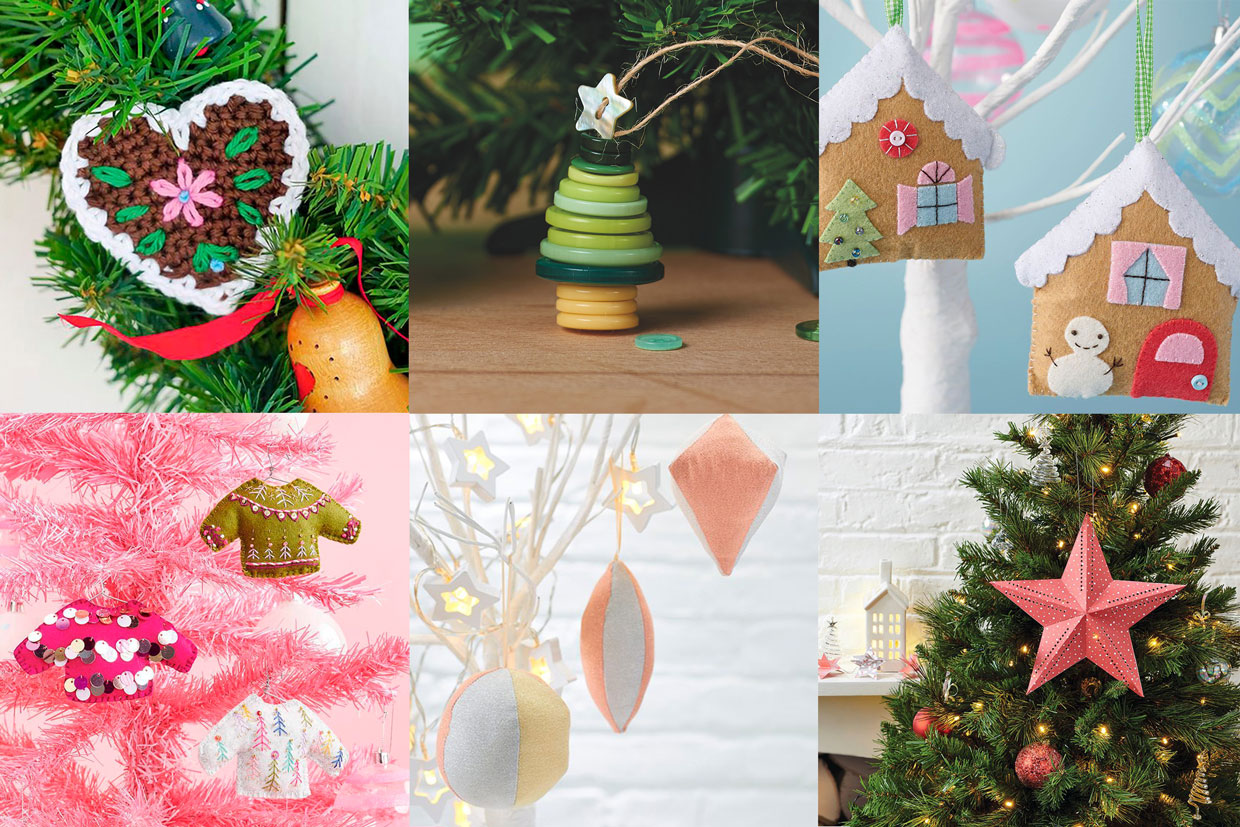 Easy DIY Christmas ornaments to make with your kids - Six Clever Sisters
