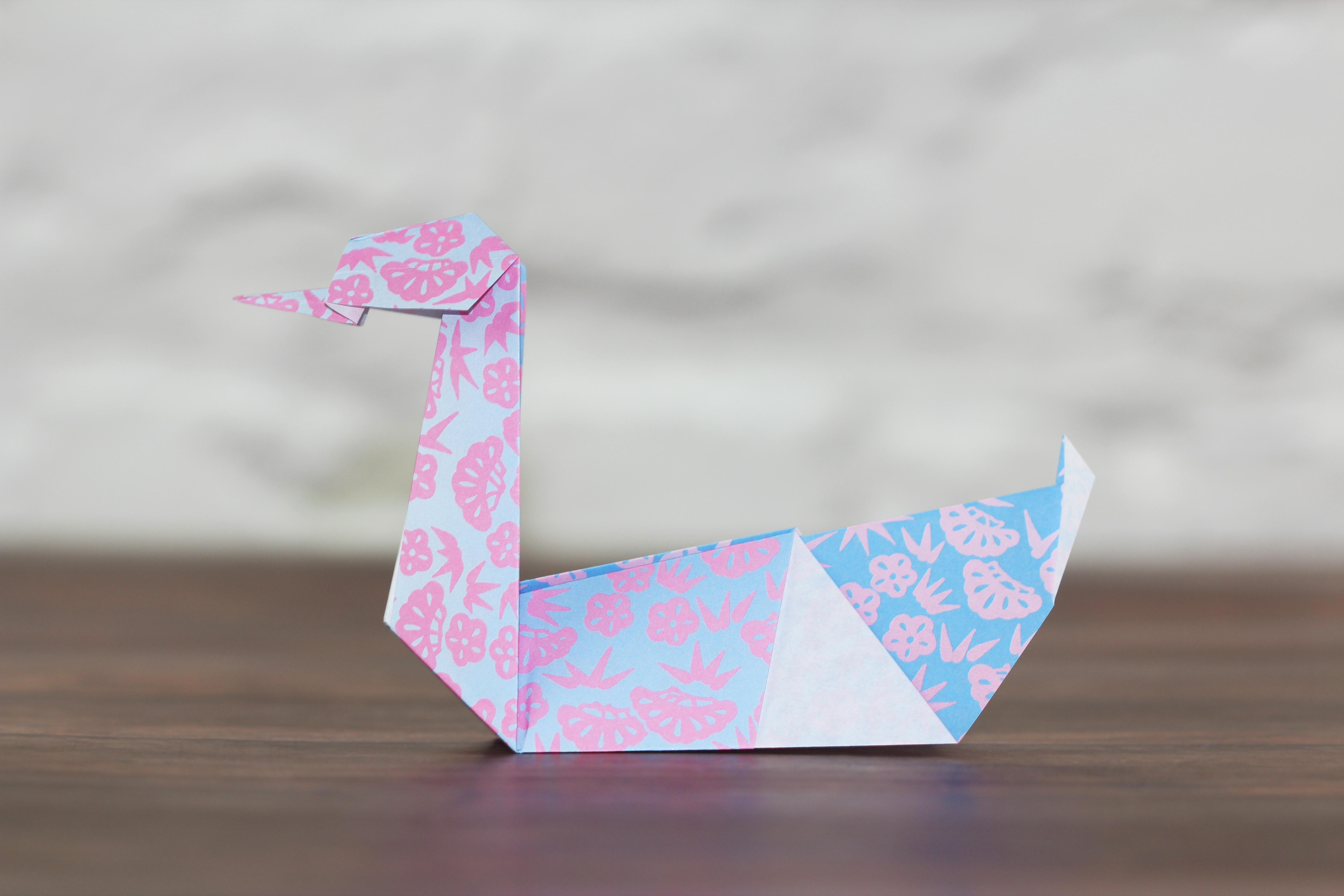 How to make an origami swan 2
