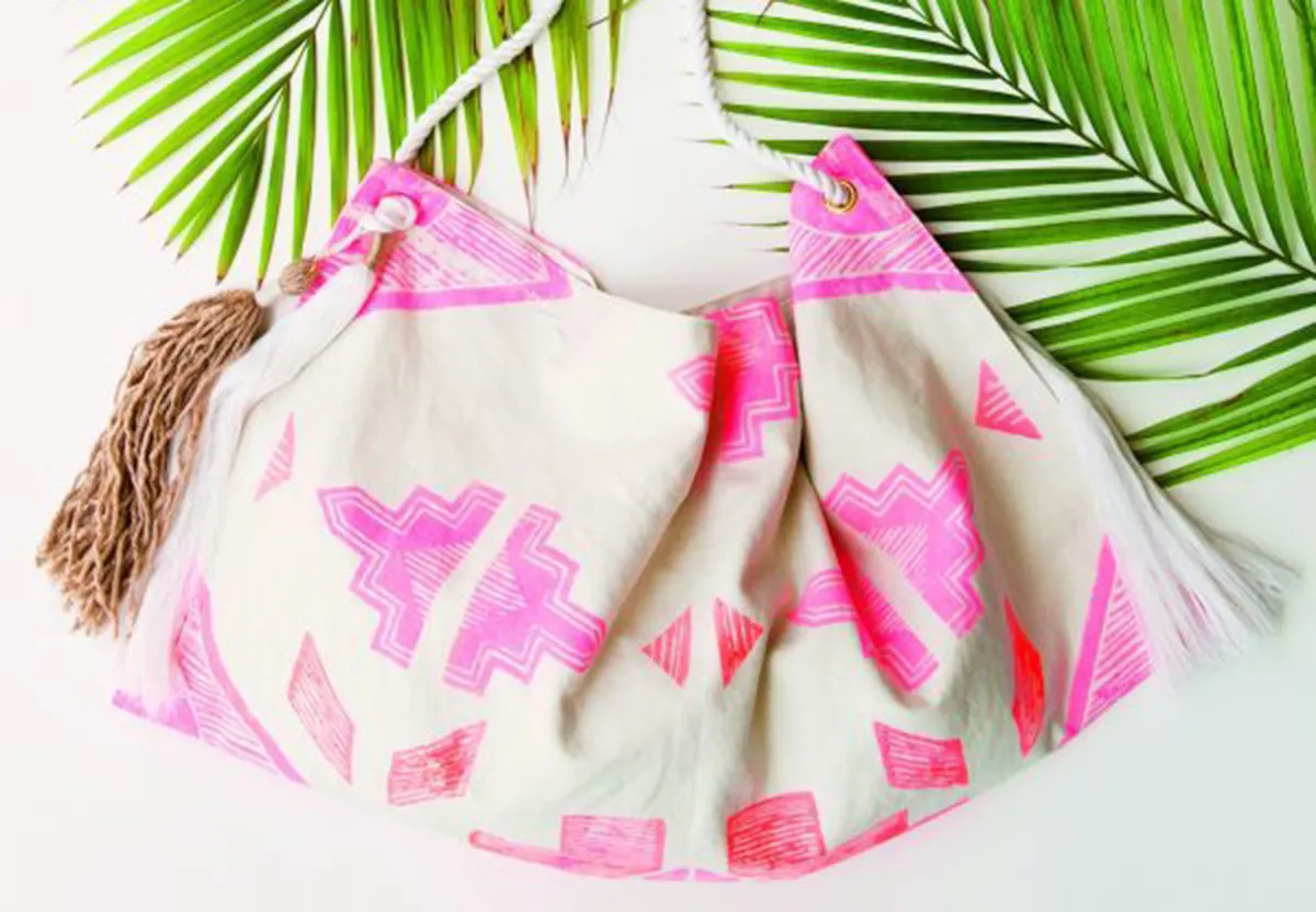 Bag patterns – DIY beach bag