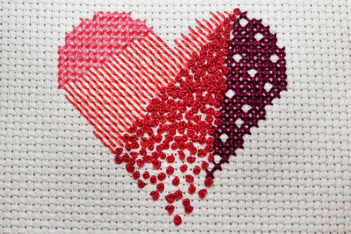 cross stitch vs embroidery
