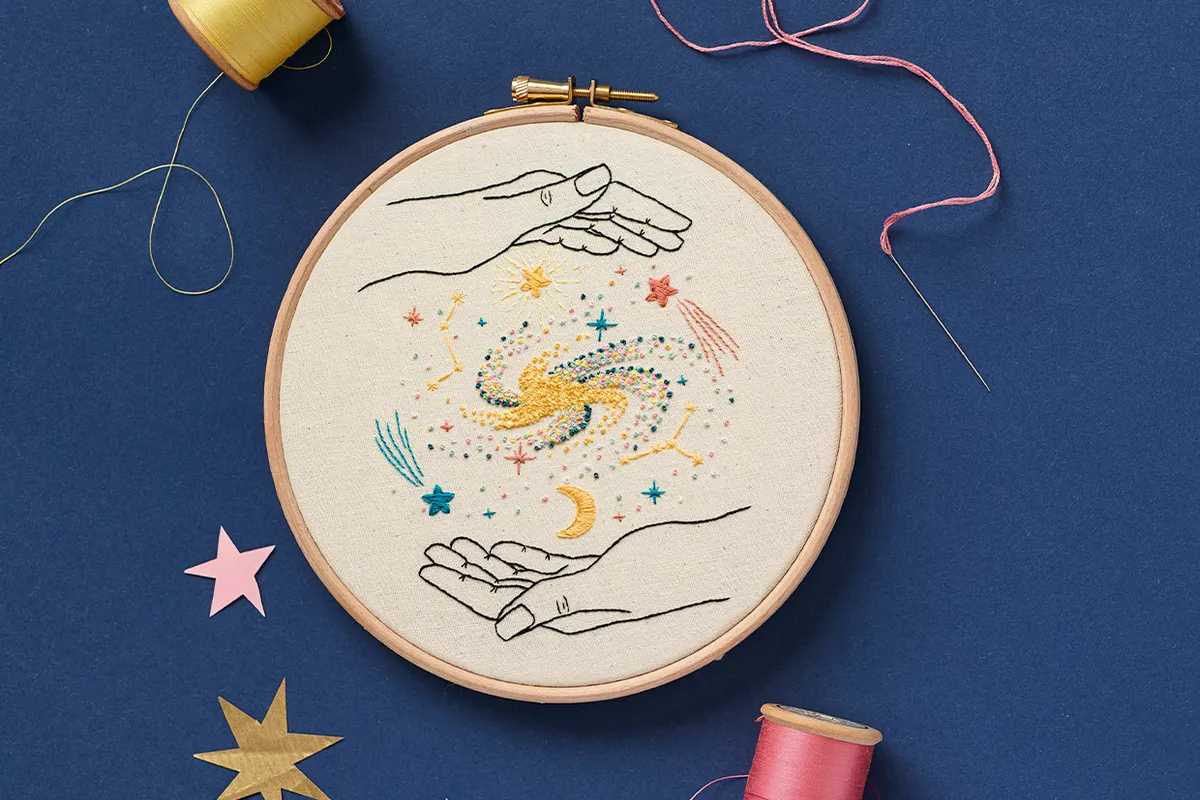 star embroidery