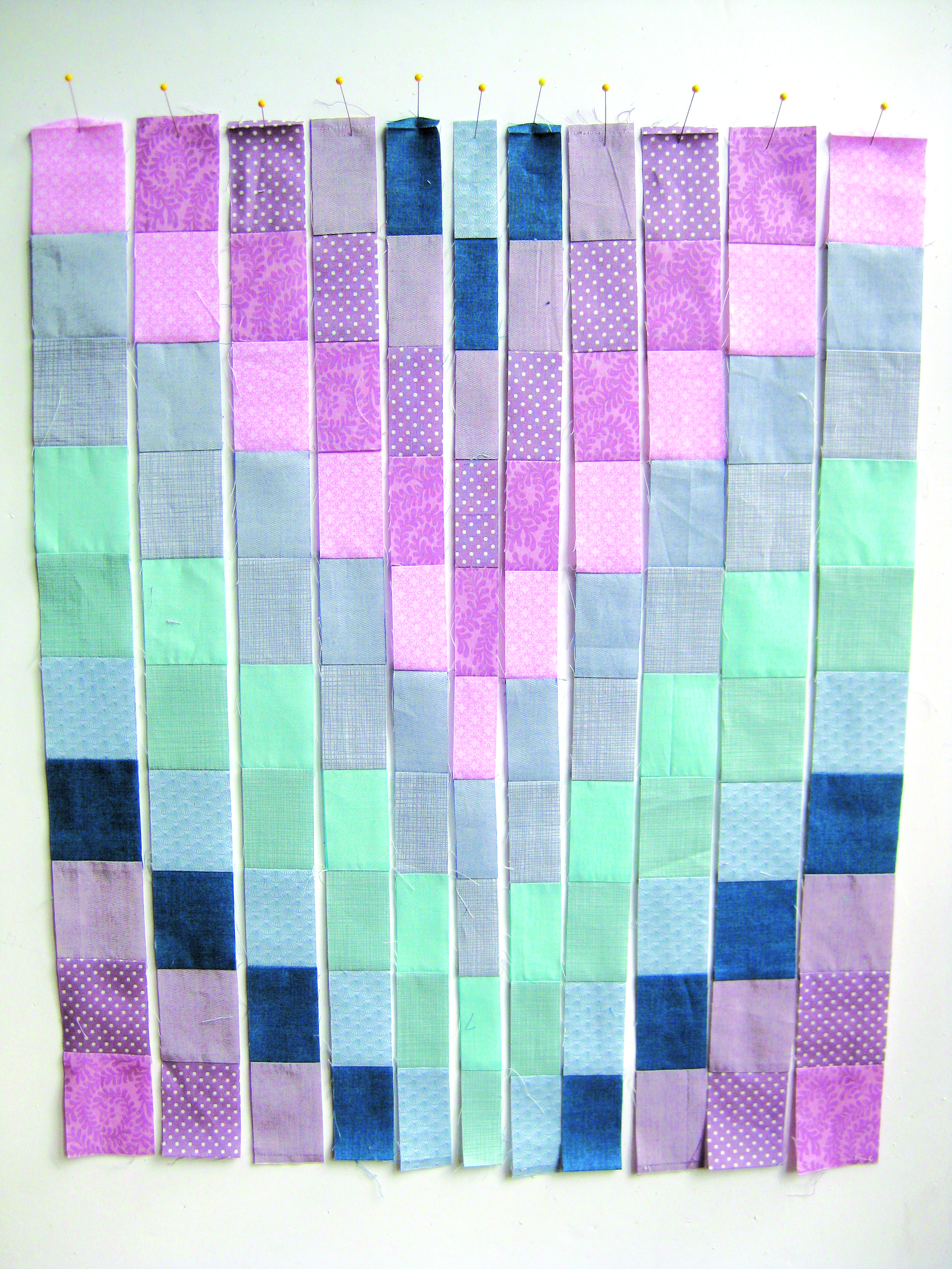 Bargello quilt pattern fig3