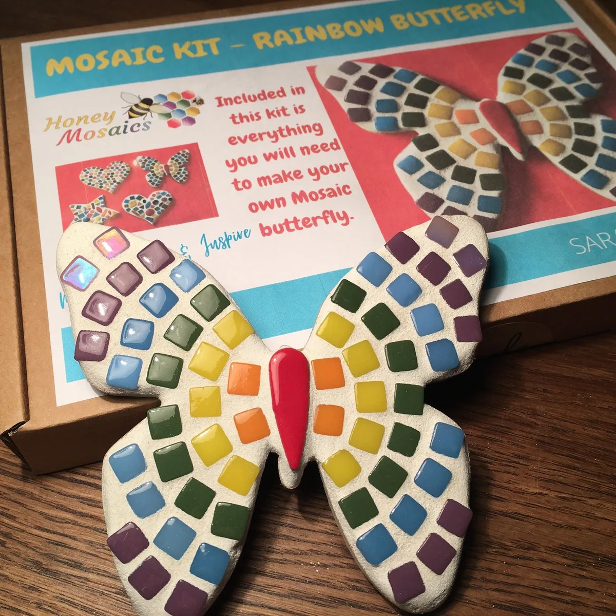Mosaic Art Creative Kids kit excellent Mosaic by Number 3 designs craft kit