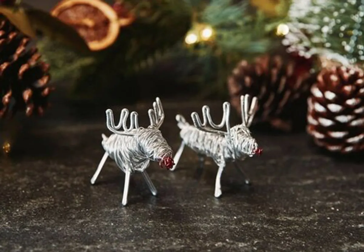 Cosy Craft Club wire box reindeer