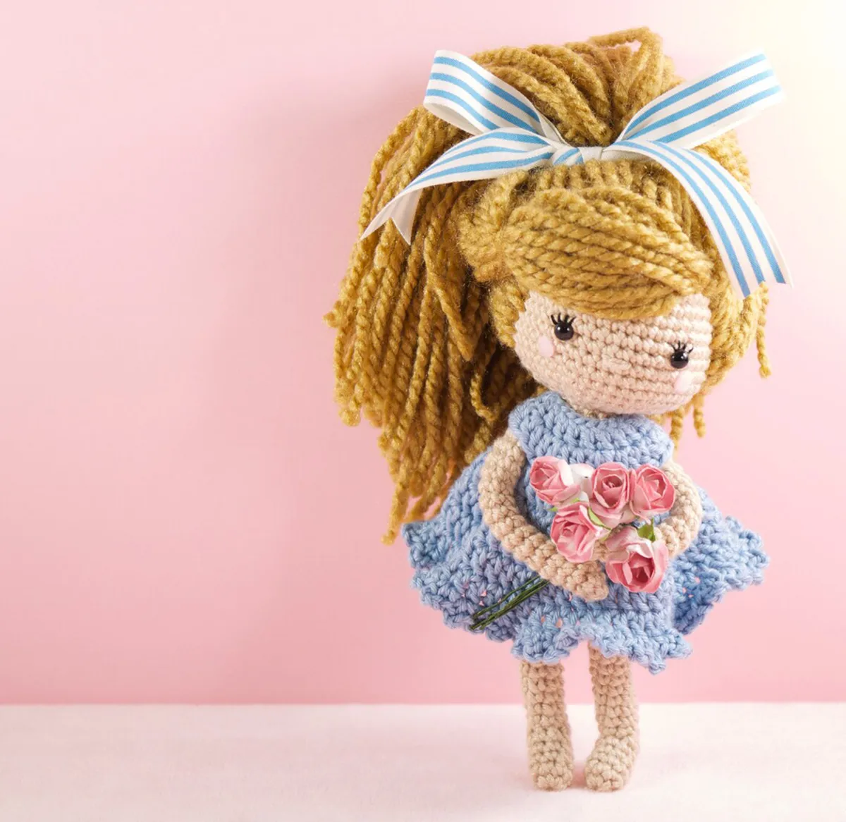 Emmy-Lou crochet doll pattern
