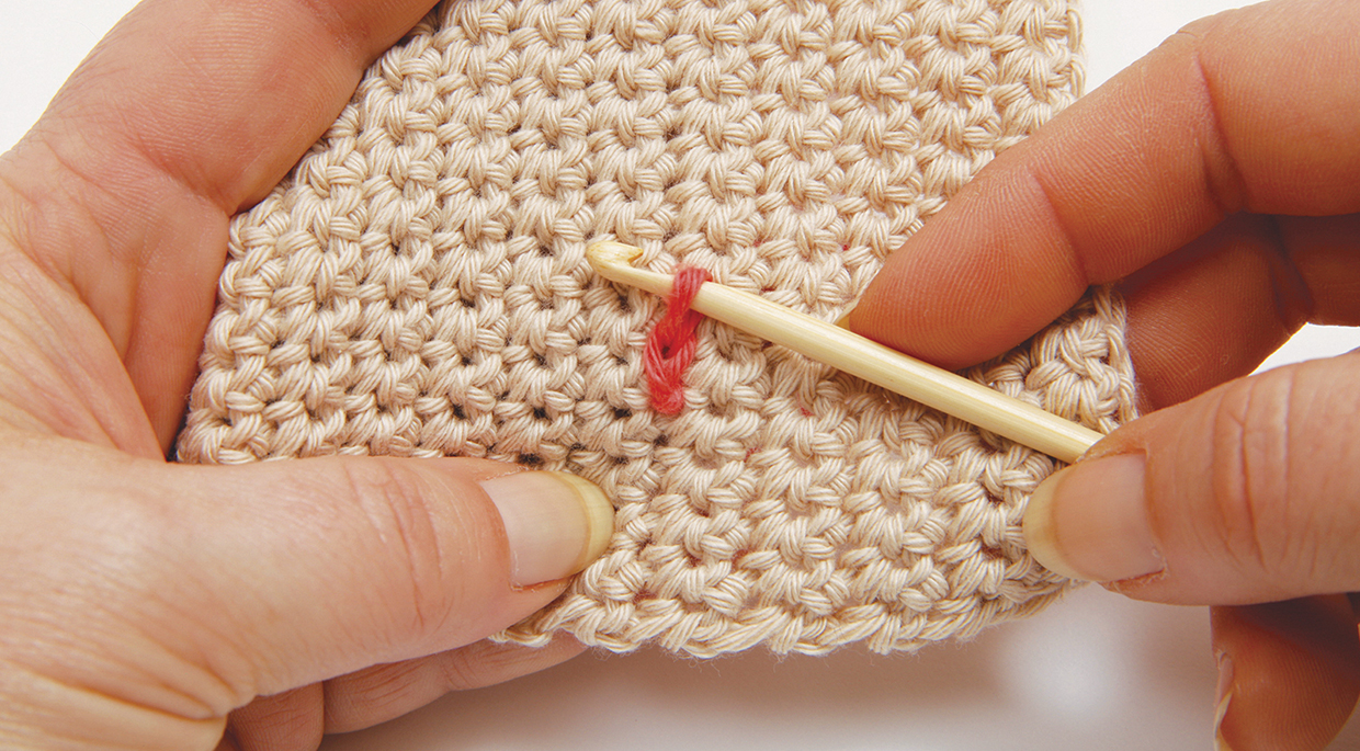How to surface crochet - circles 01