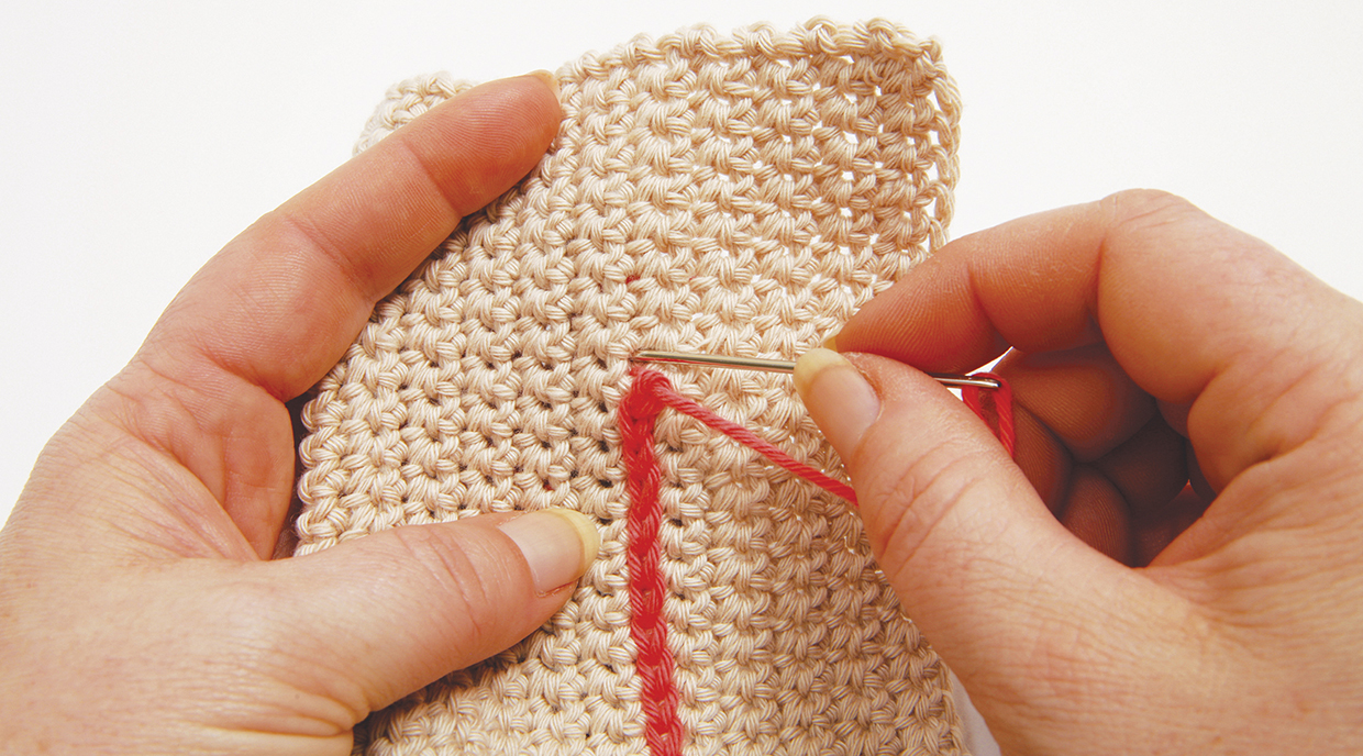 How to surface crochet – lines 06