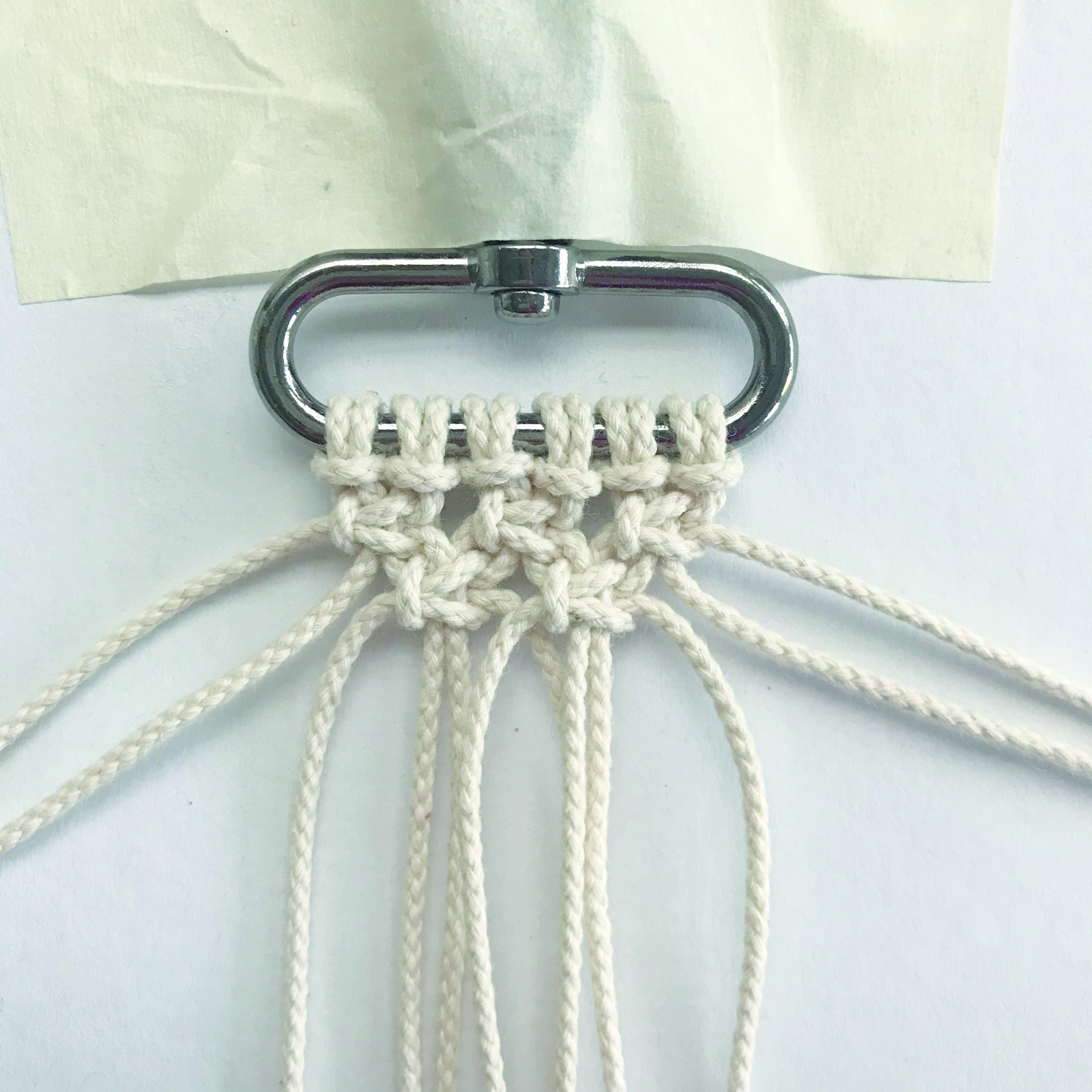 Recycled Cotton Macrame Camera Strap — That Knot Place