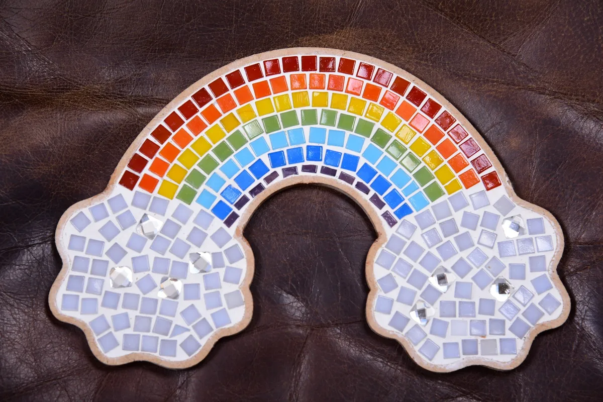 Rainbow mosaic kits